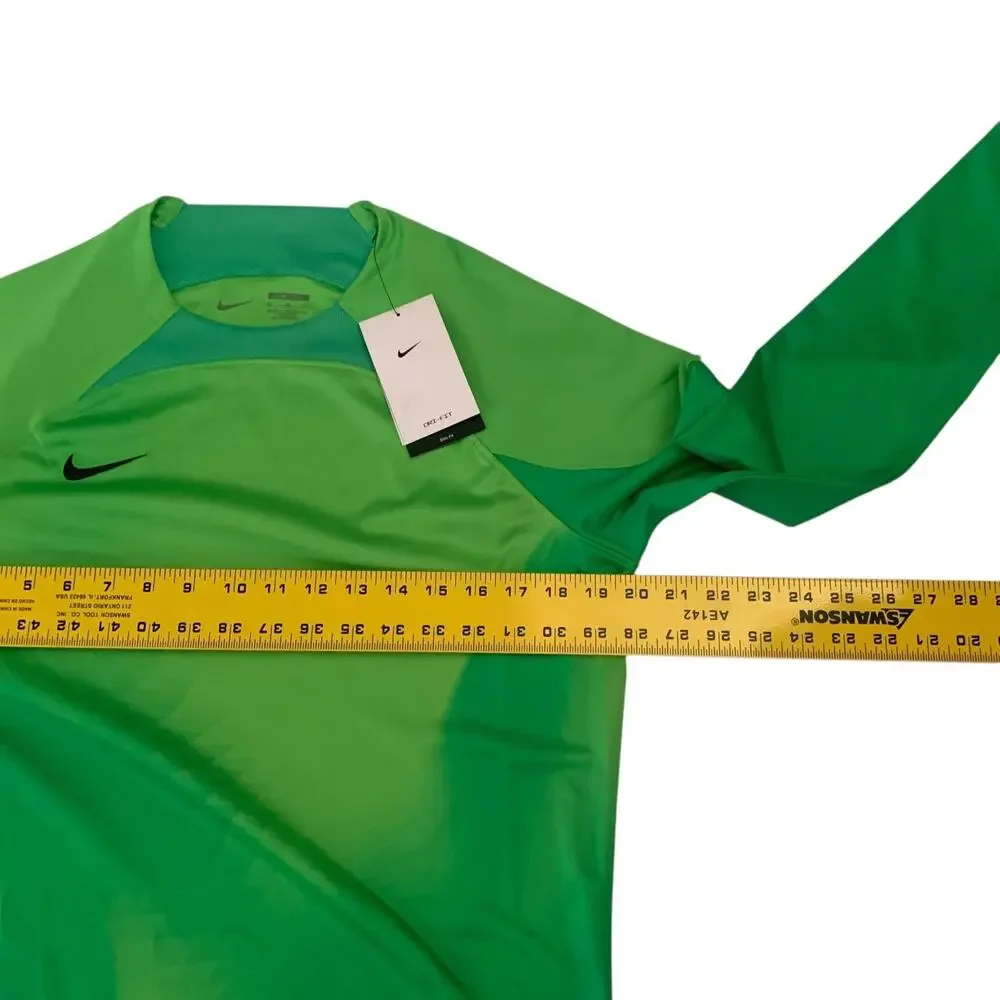 Nike Dri-Fit Men's Sz M Slim Fit Gardien IV Soccer Goal Keeper Jersey DH7977-300